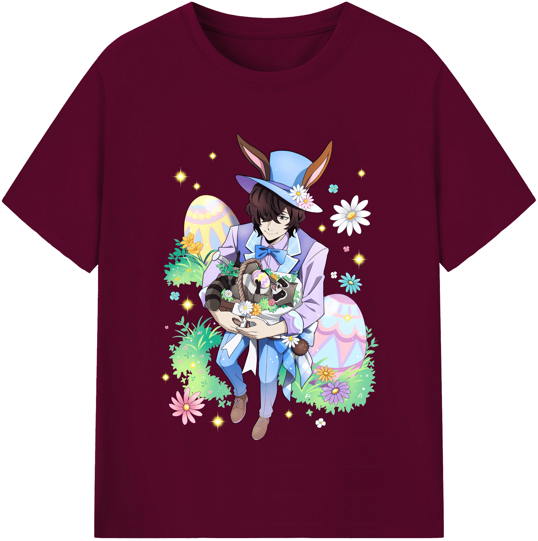 （画像用） 文豪ストレイドッグス Bungo Stray Dogs レディースカジュアルプリントTシャツ（綿100％）